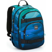 Studentski ruksak Zeleno-plavi Topgal VIKI 24034
