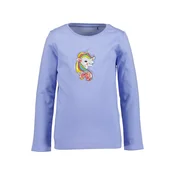 BLUE SEVEN Majica rumena/svetlo lila/melona/bela