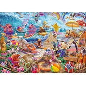 Schmidt - Puzzle Steve Sundram: Manija na plaži - 1 000 dijelova