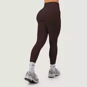 GymBeam Ženske brezšivne pajkice NEO Mocha L