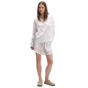 Cropp - Šorts s printom preko cele površine - white
