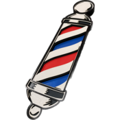 RICCIO COSMETICS Barber Amblem Zidna dekoracija