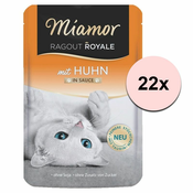 MIAMOR Ragout Royal piščanec v omaki 22 x 100 g