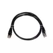 Extralink EX.7607 omrežni kabel Črna 1 m Cat5e F/UTP (FTP)