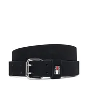 Pas Tommy Jeans Tjw Square 3.0 Suede AW0AW19300 Črna