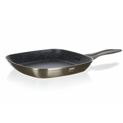 Banquet Ponev za steake 28x28x4,8cm/3mm nelepljiva površina METALLIC PLATINUM