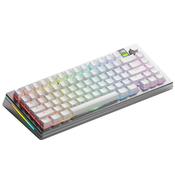 Tastatura Glorious GMMK 3 75% Pre-Built ANSI Pro Wireless - Modularna Silver
