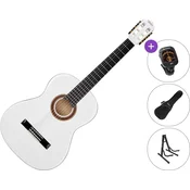 Valencia VC104 SET 4/4 White Klasicna gitara