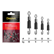 Vrtljivke Delphin FDR Quicker Quick Swap Feeder Swivel Št:10-14