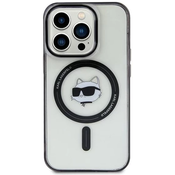 Karl Lagerfeld KLHMP15MHCHNOTK iPhone 15 Plus 6.7 transparent hardcase IML Choupette`s Head MagSafe (KLHMP15MHCHNOTK)