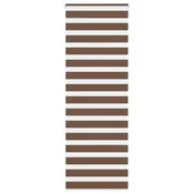 Zebra zavjesa Smeda 75x230 cm Širina tkanine 70,9 cm Poliester