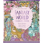 Fantasy World Coloring Book Magic Meadows - Royal Kingdom - Mermaids Bay