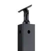 VEVOR Kabeli piirdepost nurk 1067x25x51 cm must