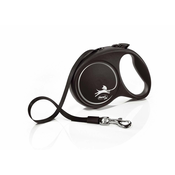 Flexi Black Design Povodca Silver 5 m