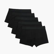 Cropp - Komplet od 5 pari basic bokserica - crno