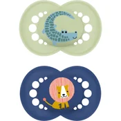MAM Original 6+ months duda Green/Blue 2 kos