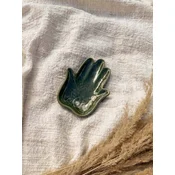 shumee Keramični podstavek Hamsa Green
