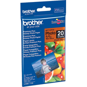 Brother foto papir glossy 10x15 cm, 20 listov 260g/m2, Inkjet