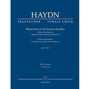 HAYDN:MISSA BREVIS ST JOANNIS DEO LITTLE ORGAN MASS HOB XXII:7 VOCAL SCORE