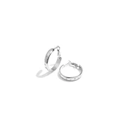 Cala Rose Uhani STAR HOOPS srebrna