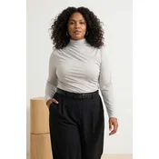 Trendyol Curve Ženska bluza Tbbaw26Af00104, Bež