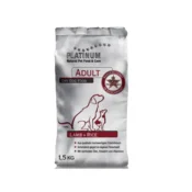PLATINUM Suva hrana za odrasle pse sa jagnjetinom i pirincem 1.5kg