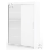 Ormar s kliznim vratima Esti - 150 cm - bijela