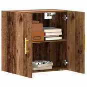 Vidaxl Stenska omarica starinski les 60x31x60 cm inženirski les