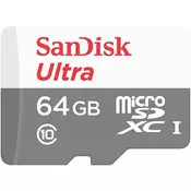 SanDisk Ultra microSDHC 64GB UHS-I - SDSQUNR-064G-GN3MN