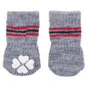 Trixie Carape za pse Non Slip, sive - XS–S