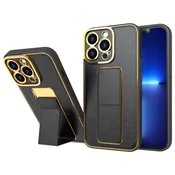Hurtel New Kickstand ovitek za iPhone 13 Pro Max, črna