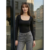 Sinsay - Osnovno body sa dugim rukavima - crno