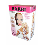 Boss Series Realisticna 3D ljubavna lutka plave kose s vaginom od cyber kože - Barbie