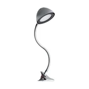 Ideus RONI CLIP 02876 LED bralna svetilka s sponko 4W srebrna