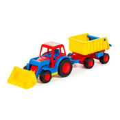 Polesie Traktor za decu sa lopatom i prikolicom Basics ( SW11962 )