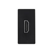ELEKTRO SMART ELEKTRO SMART modul 1/2 za HDMI prikljucak, crni ES-86-HDMI-BK