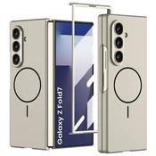 Overboard Ovitek za Samsung Galaxy Z Fold7 5G, GKK Slim Camshield, za MagSafe, titanovo siv
