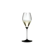 RIEDEL FATTO A MANO PERFORMANCE Caša za šampanjac, 375ml, Crna