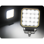 TruckLED LED delovna luč 25W, 1711lm, kvadratna, 16xLED, 12V/24V [L0178]