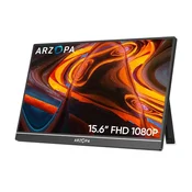 Arzopa prijenosni monitor zaslon na dodir 15.6 A1T
