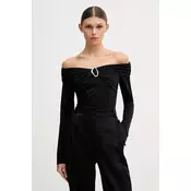 Sisley bluza za žene s viskozom