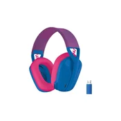 Logitech G435 Lightspeed bežicne plave gaming slušalice 981-001062