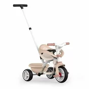 Trojkolica s slobodnim hodom Be Move Comfort Tricikl Pink Smoby s podesivim vodičem i zaštitnom prečkom s tihim EVA kotačima ružičasta od 10 mj