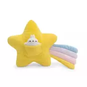 Nici: Molang, zajček z zvezdico, plišast vzglavnik - 40 x 28 cm