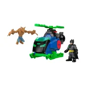 Fisher-Price Imaginext DC Super Friends Batcopter vs Man-Bat - figurici in vozilo (JML97)