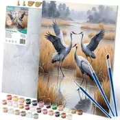 Massido Slika po številkah 40x50 cm Cranes