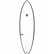 Haydenshapes HyptoKrypto StepUp FutureFlexFutures 68 Surfboard black circle branding