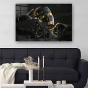 Wallity Dekorativna slika na kaljenom staklu, 50x70cm, Šarena