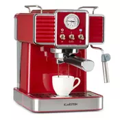 Klarstein Gusto Classico, aparat za espresso, 1350 W, tlak 20 bara, spremnik za vodu: 1,5 litre