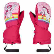 Ziener ski rokavice 1 prst LEMMI MINIS glove D roza 104